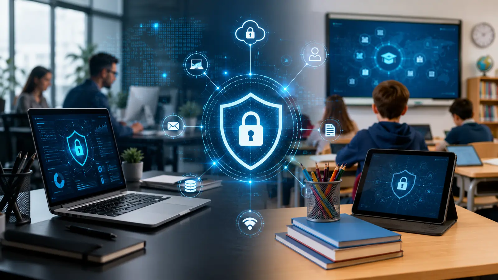 Cybersecurity per PMI e scuole con protezione dati e sicurezza informatica