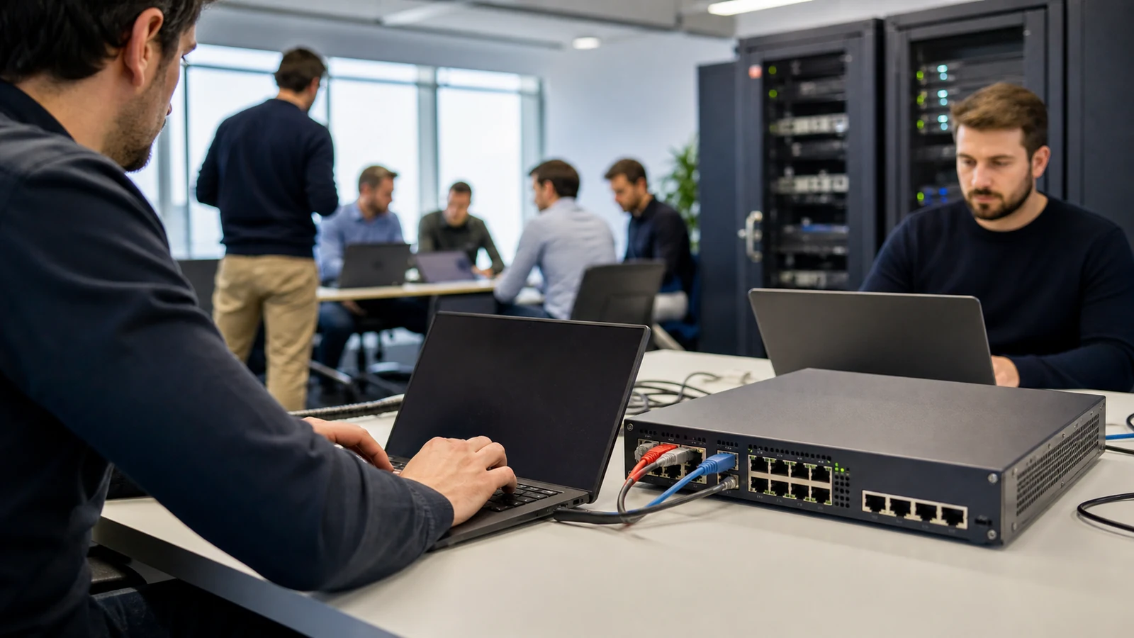 Immagine illustrativa di un corso Fortinet su cybersecurity e firewall